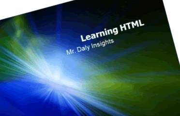 Basic HTML Lesson